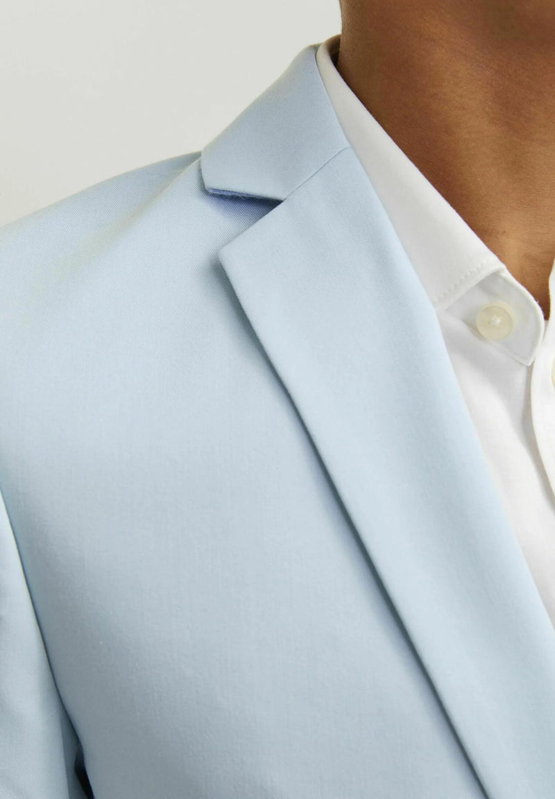 Jack &amp; Jones elegant jacket boy sky blue blazer ceremony spring - HEAVENLY | CammarataMode