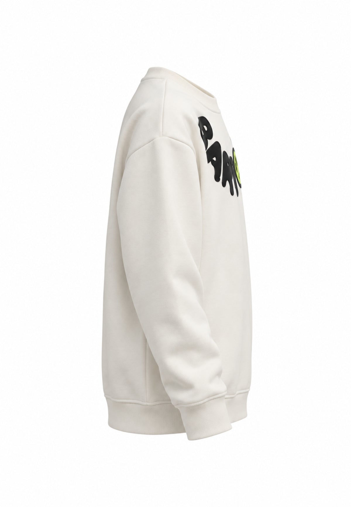 BARROW Felpa PANNA GIROCOLLO CON LOGO Bambini e ragazzi F6BKJUSW039.PANNA_