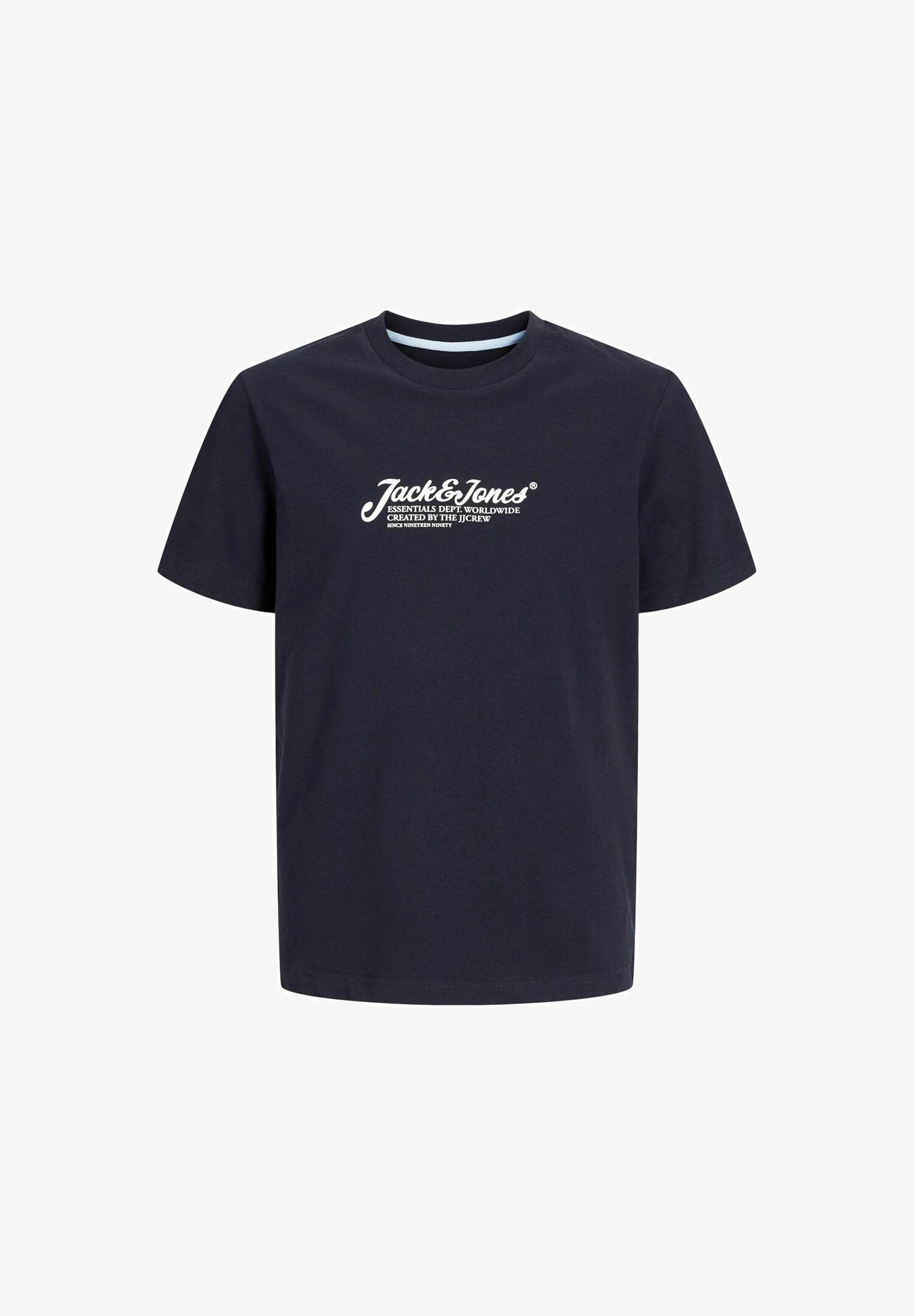 Jack&Jones T-Shirt Blu Bambino Junior Cotone Manica Corta Logo | CammarataMode