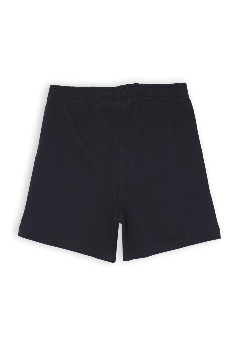 Bikkembergs set estivo bambino t-shirt stampa grafica e shorts blu cotone - BLU | CammarataMode