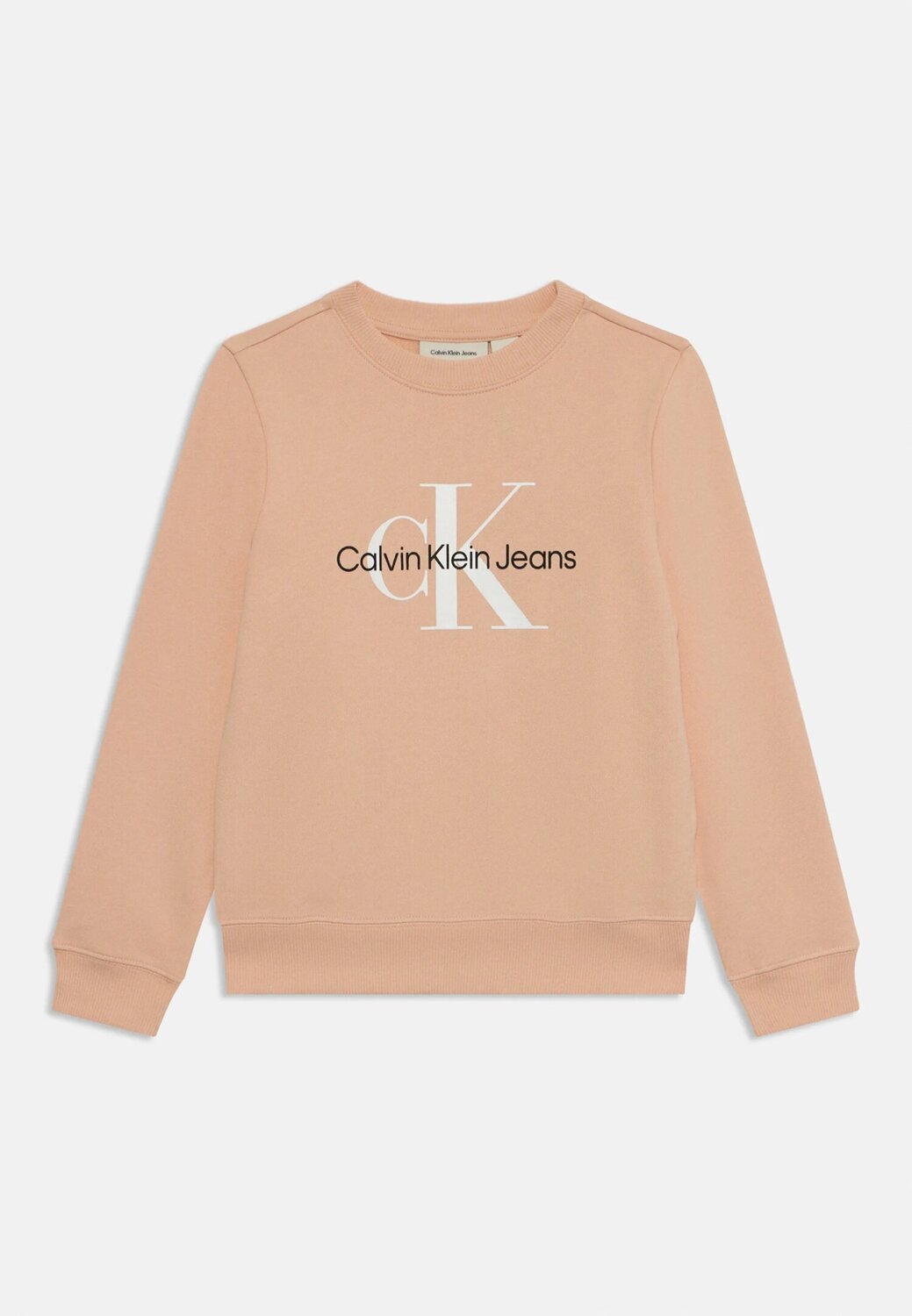 Calvin Klein Felpa Rosa Bambina In Cotone Girocollo | Sportivo AI25 | CammarataMode