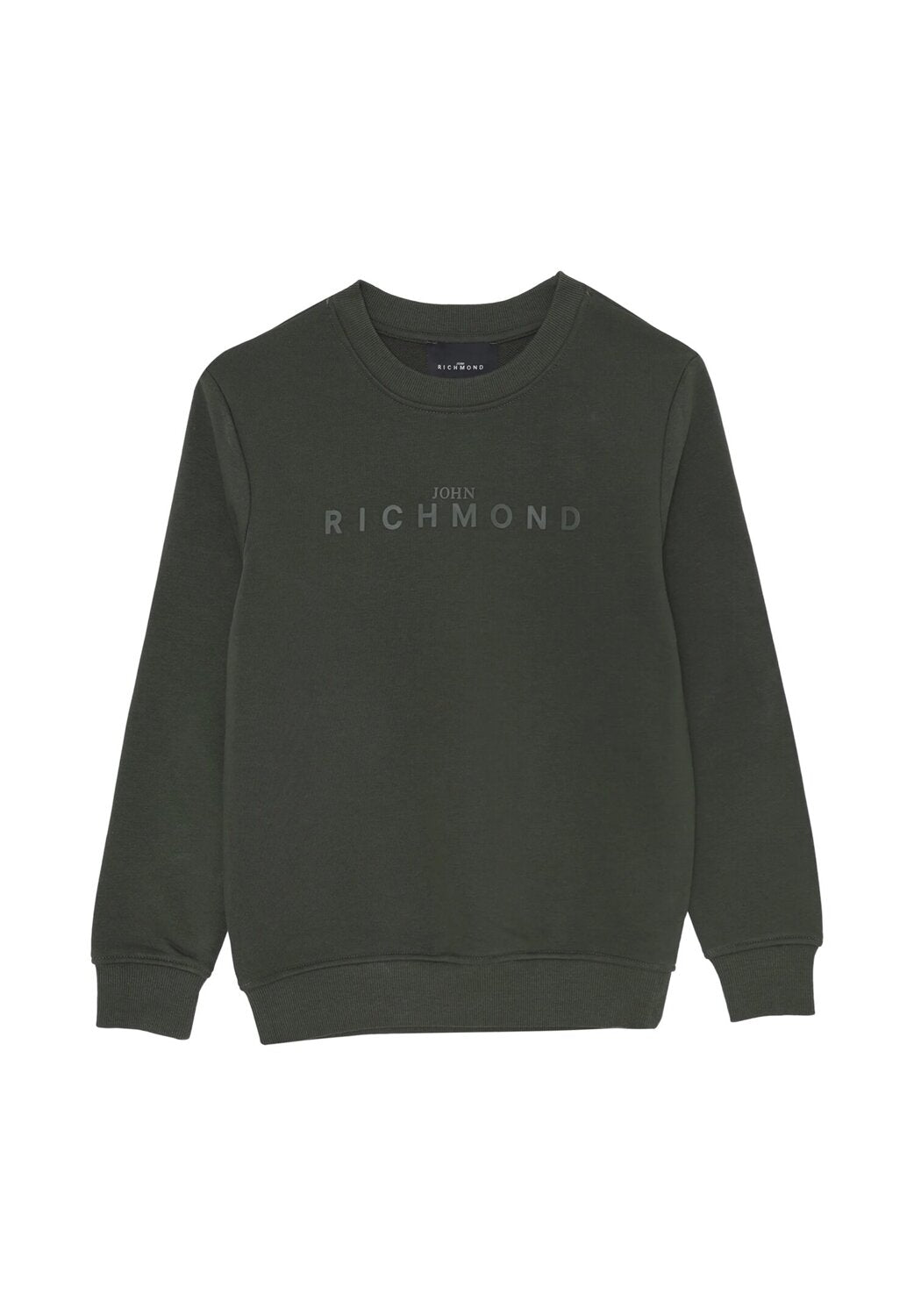 John Richmond tuta bambino verde oliva cotone inverno pratica