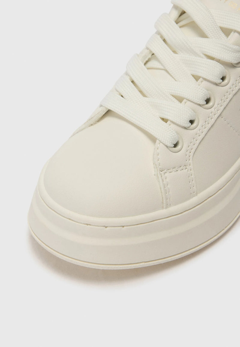 Tommy Hilfiger sneakers basse unisex bambino panna cotone estive eleganti - BIANCO | CammarataMode