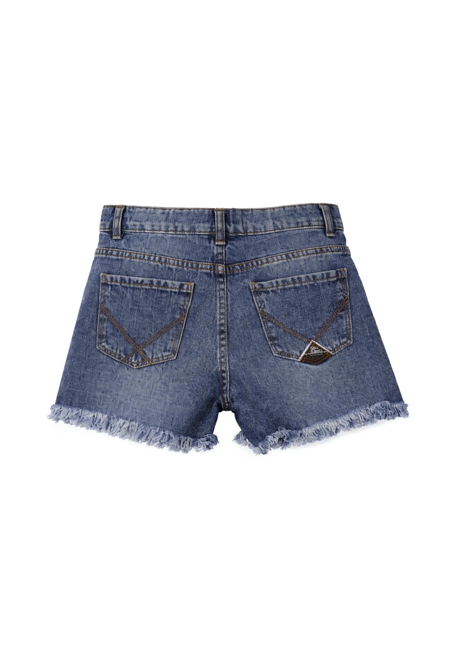 Roy Roger's Bermuda Corto Jeans Blu Denim Short Bambina RG158_