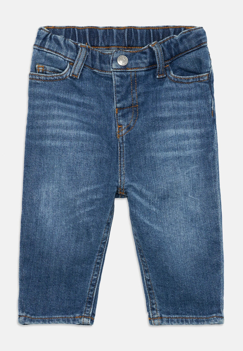 Calvin Klein Jeans Neonato – Denim Chiaro a Sigaretta Stretch - DENIM | CammarataMode