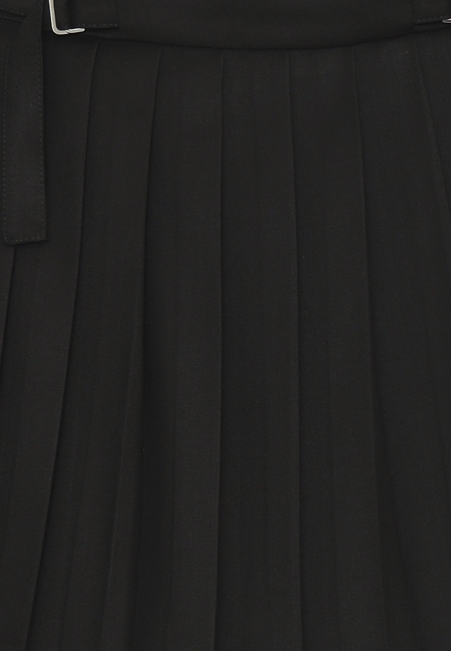 Kocca gonna nera bambina e ragazza plissé elegante corta