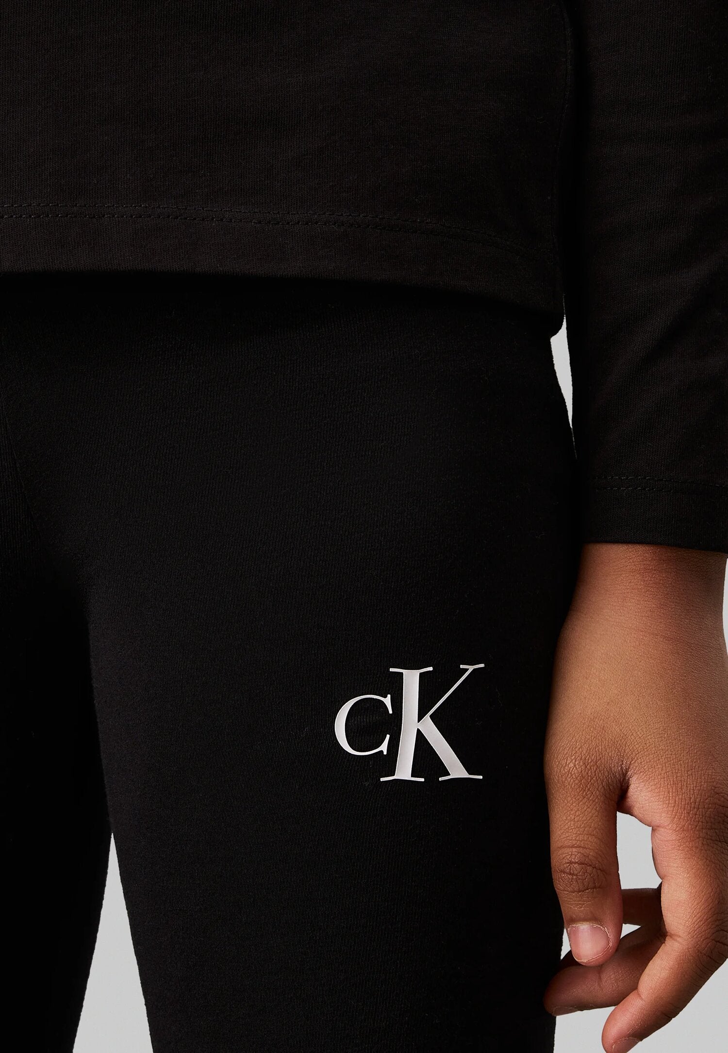 Calvin Klein Leggings Ragazza Nero IG0IG02137BEH_