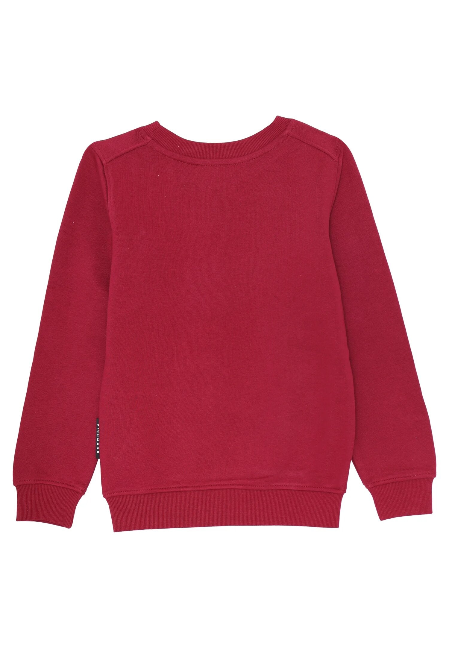 John Richmond tuta bambina berry 2-12 anni in cotone con logo
