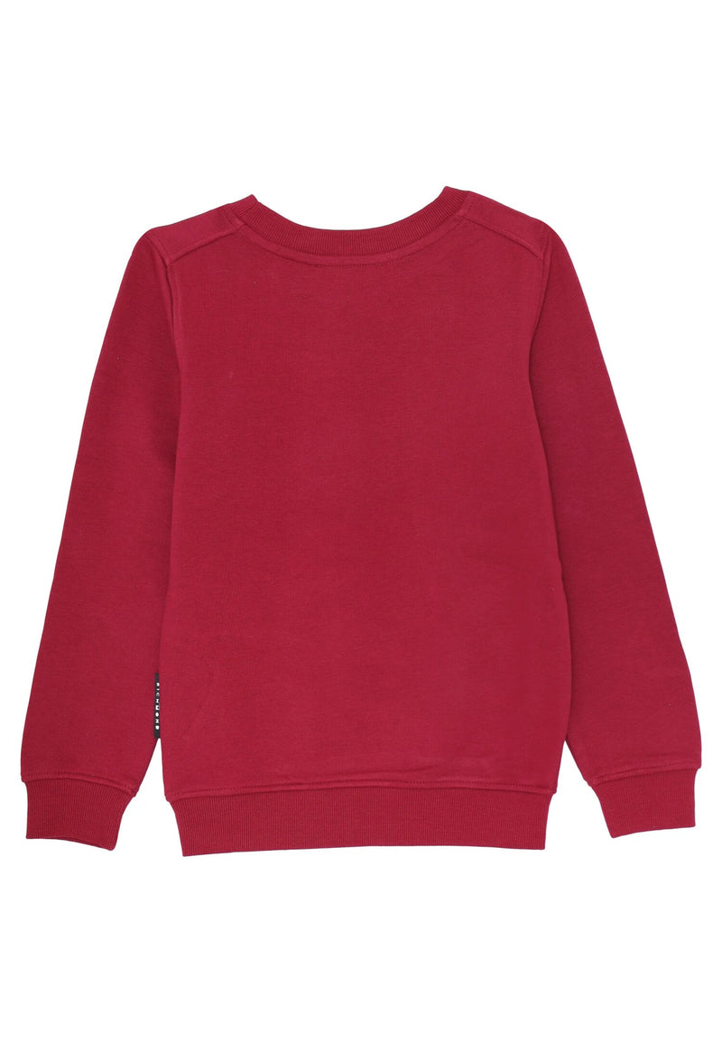 John Richmond tuta bambina berry 2-12 anni in cotone con logo - VINACCIO | CammarataMode