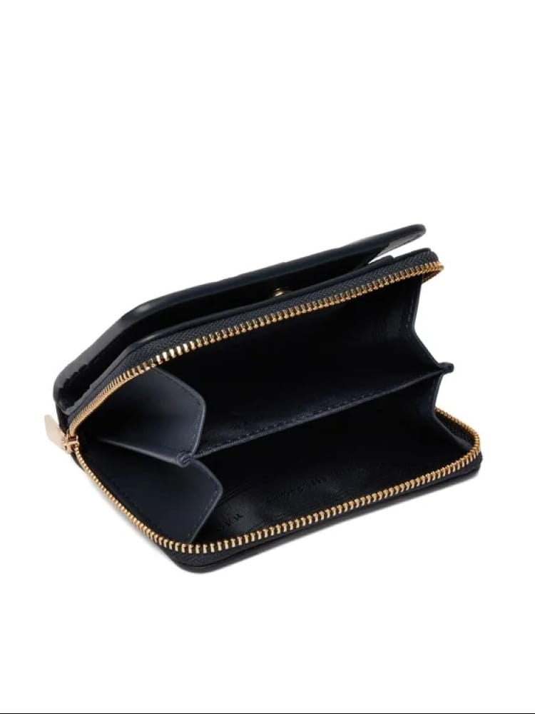 Tommy Hilfiger portafoglio blu navy donna mini logo Misure: 12 x 10 x 3.5 cm