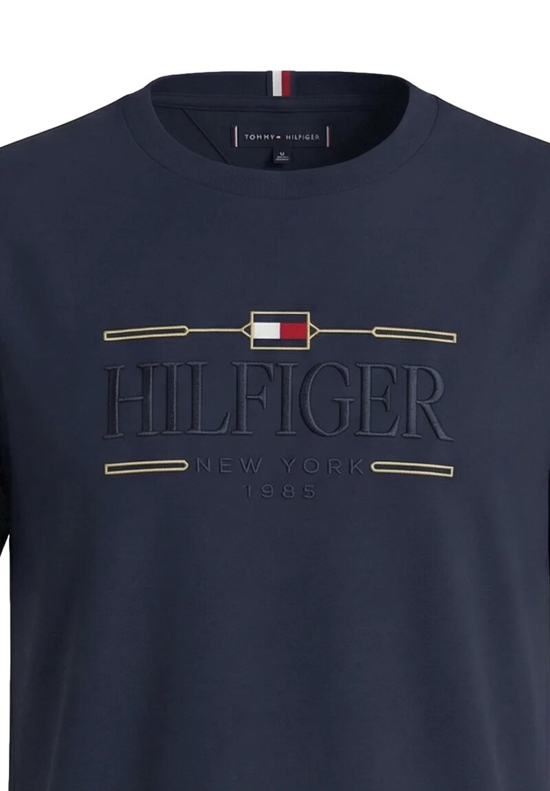 Tommy Hilfiger Tshirt Ragazzo Blu Girocollo Sportivo In Cotone KB0KB10360C1G_