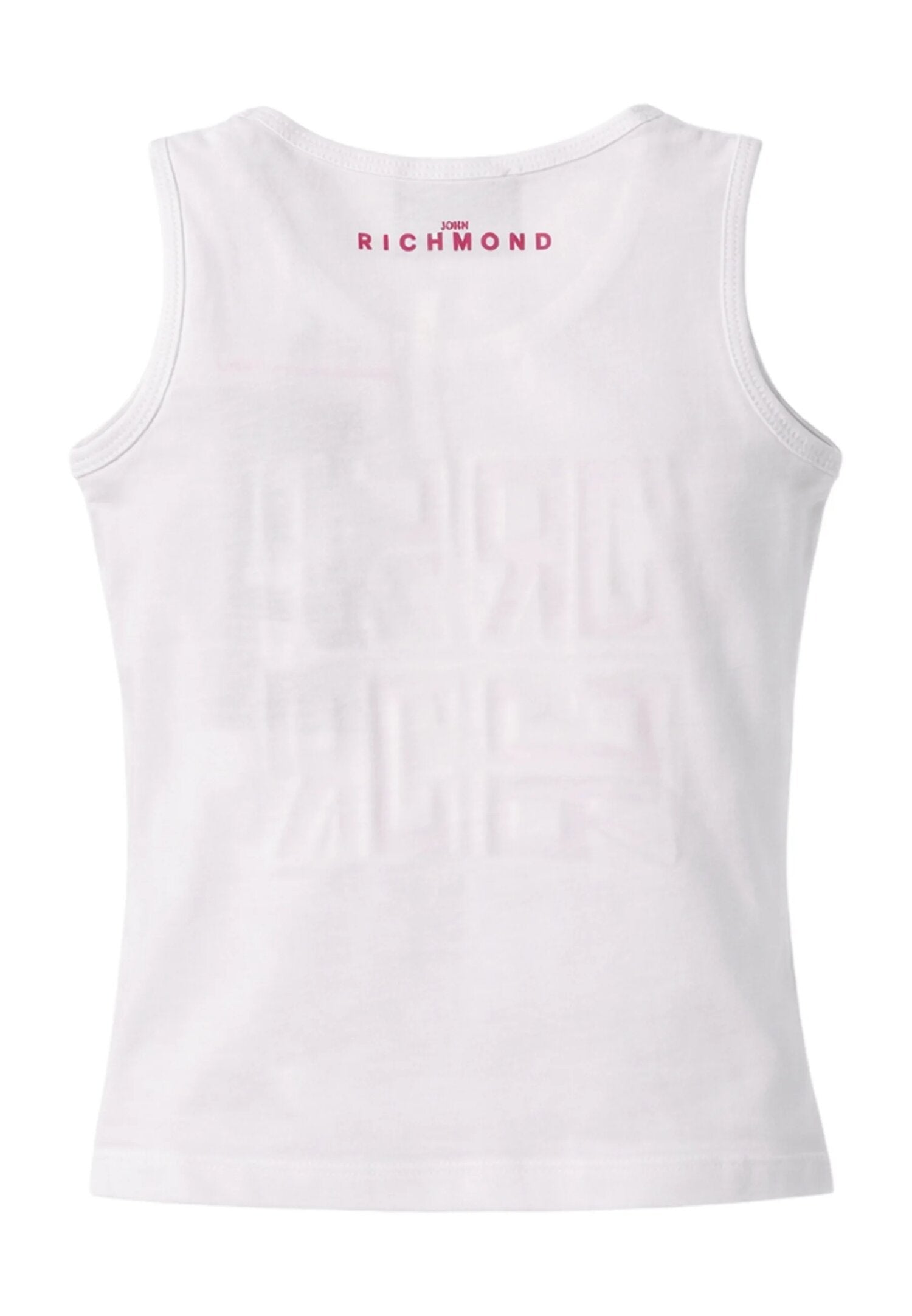 John Richmond Completo Bianco Logo Jr Bambina RIP26028CJ_