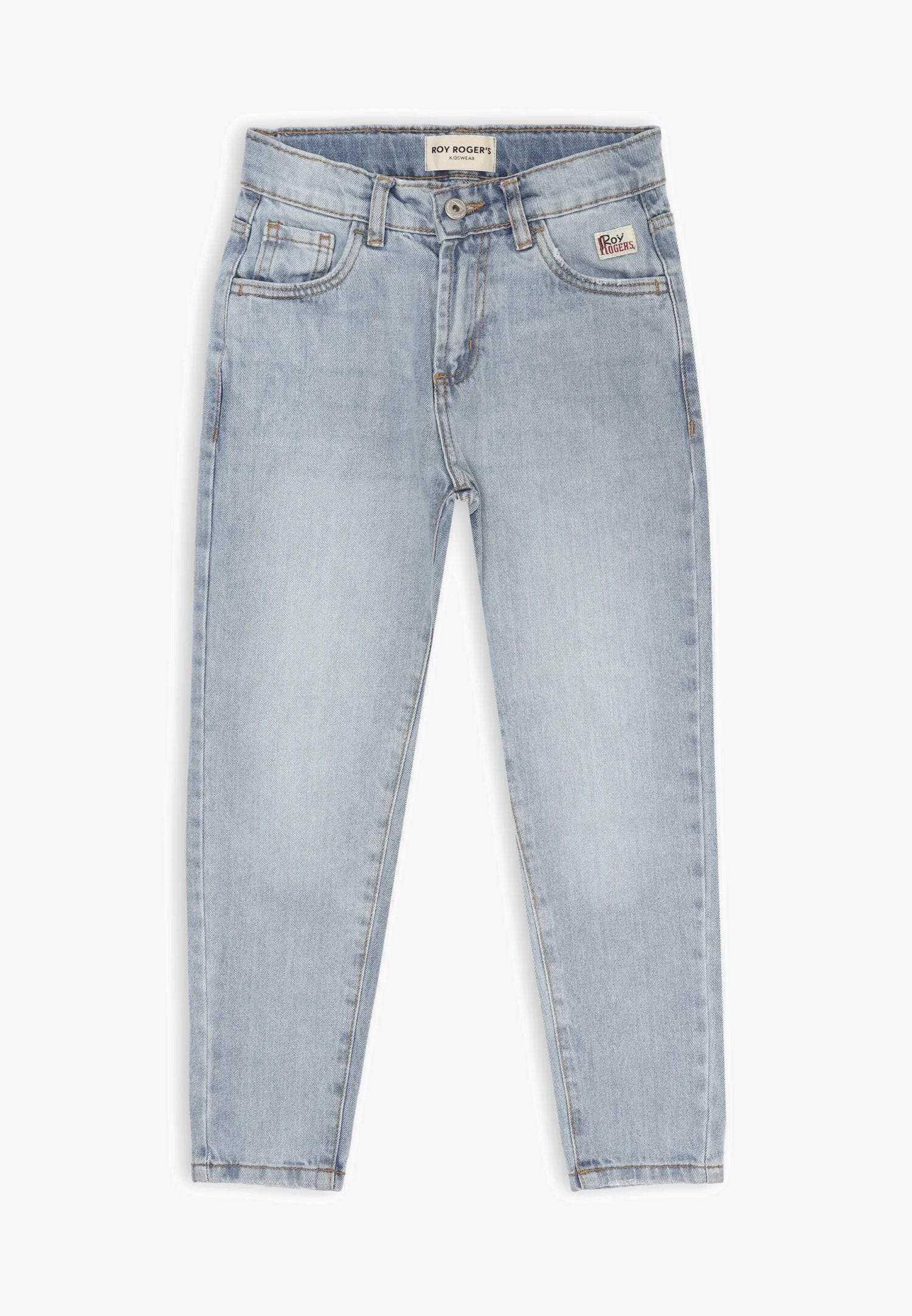 Roy Rogers - Jeans carrot fit bambino denim chiaro - Primavera Estate 2025 | CammarataMode