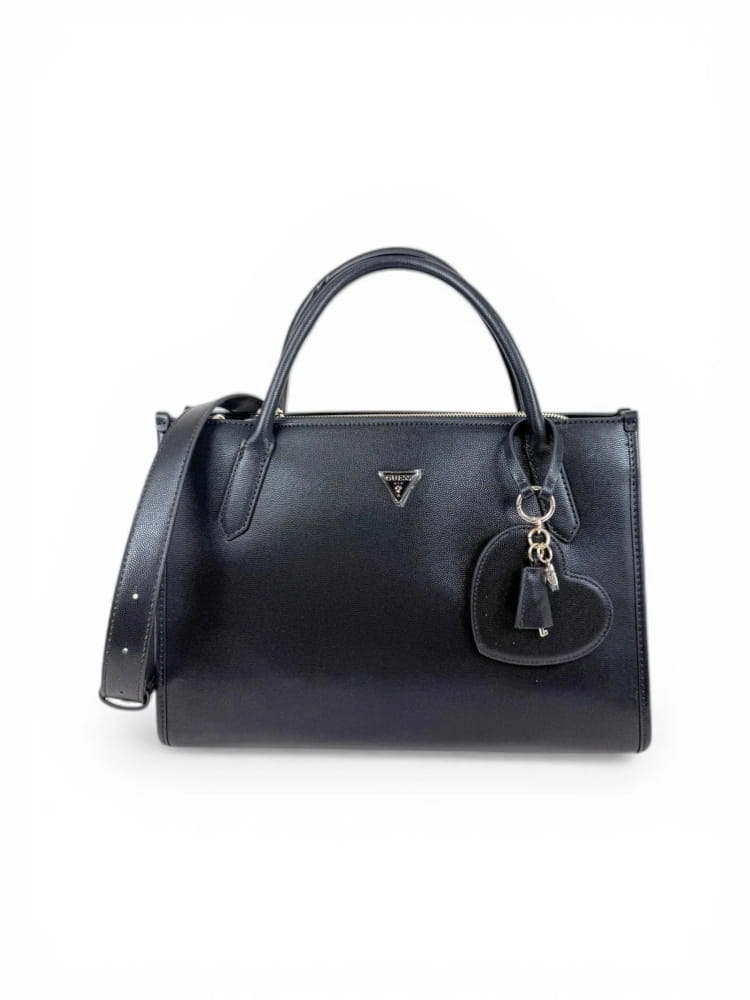 Guess borsa nera donna mini logo