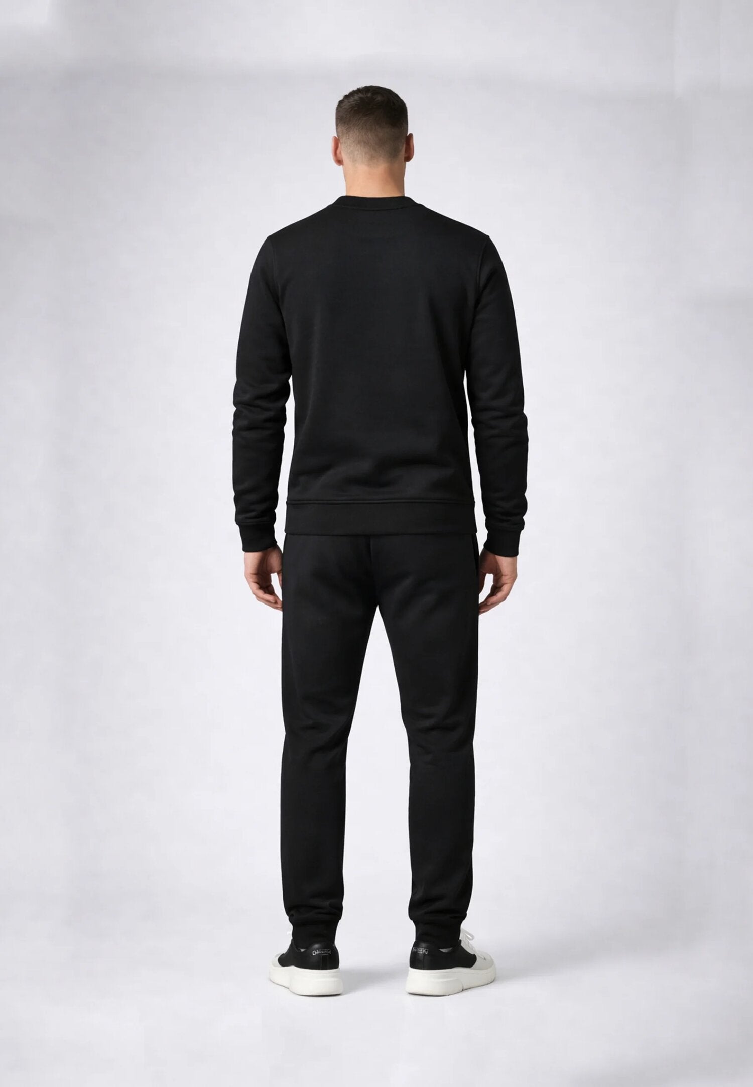 John Richmond Pantalone Tuta Uomo Nero Vita Regolabile UMP26008PA_