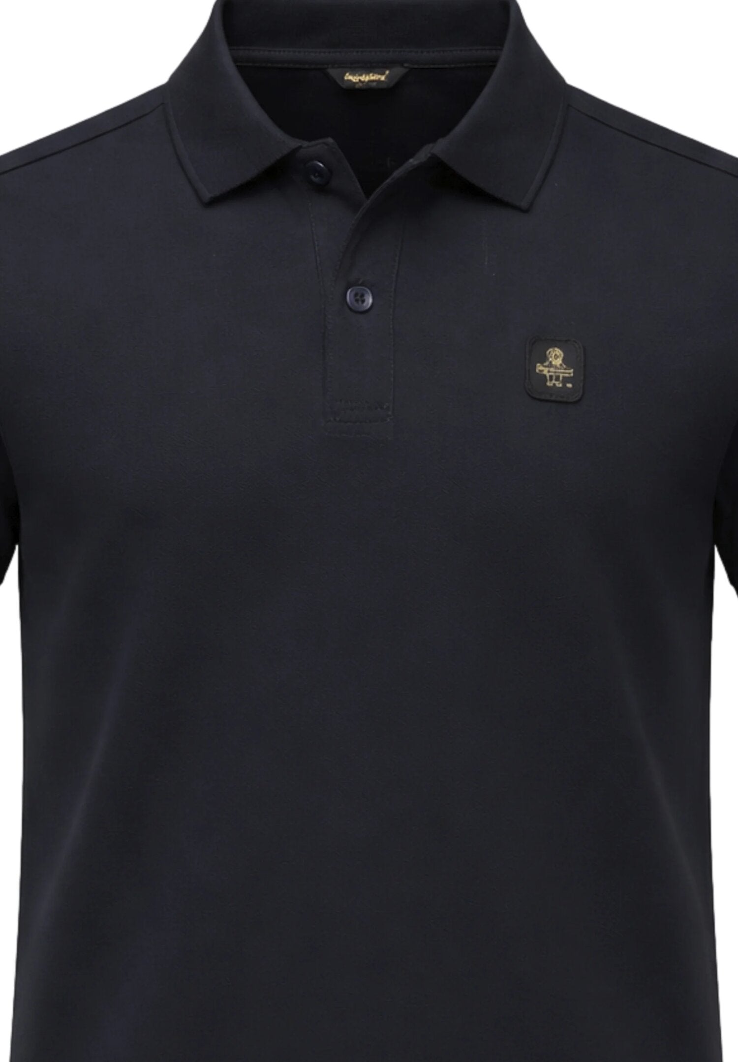 Refrigiwear Polo Blu Logo Patch Bambino Maniche Corte - R1523TS26_