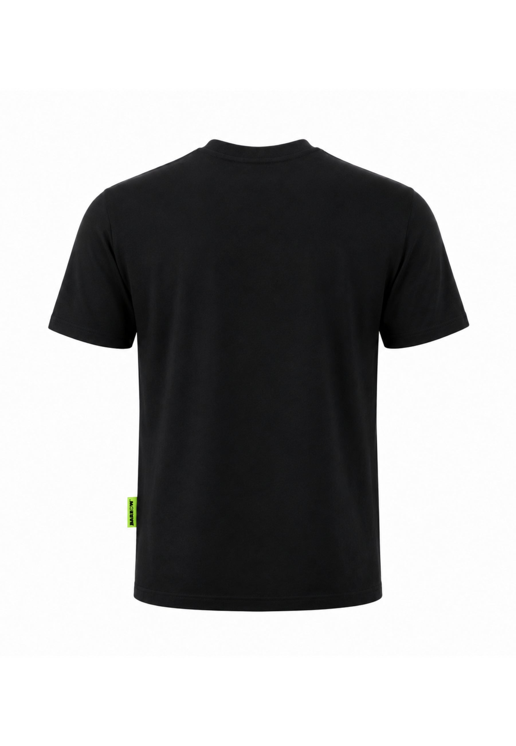 BARROW T SHIRT NERA A MEZZE MANICHE CON STAMPA ORSO Bambini e ragazzi F6BKJUTH027.NE_