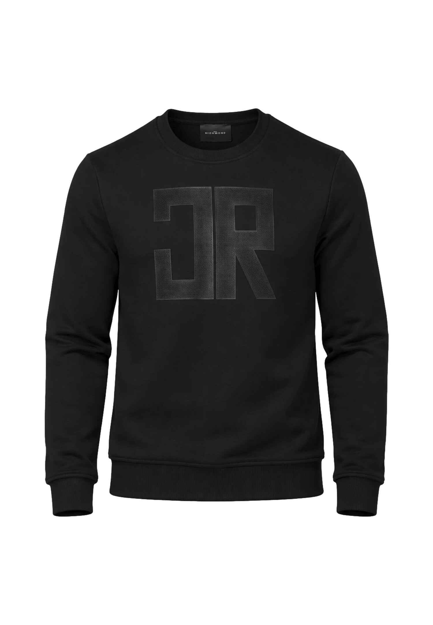 John Richmond Tuta Nera Felpa Con Pantalone Polsini Jr Bambino RBP26011CF_