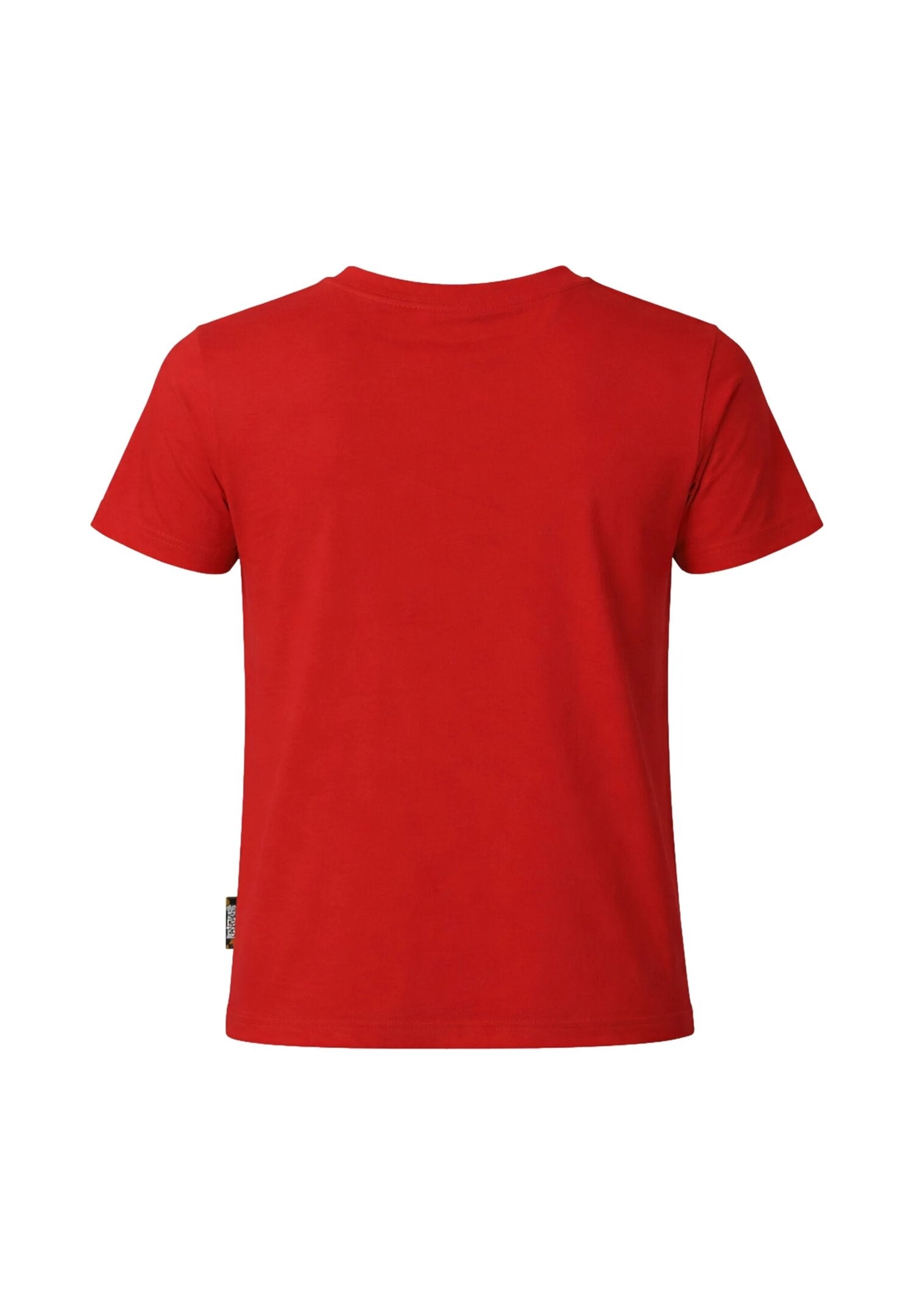 Just Cavalli Tshirt Rossa Con Stampa Logo Jc Davanti Bambino JBP26001TS_