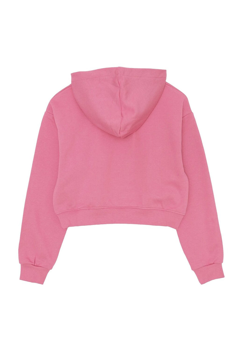 Pyrex completo bambina felpa cappuccio rosa 2-16 anni cotone - ROSA | CammarataMode