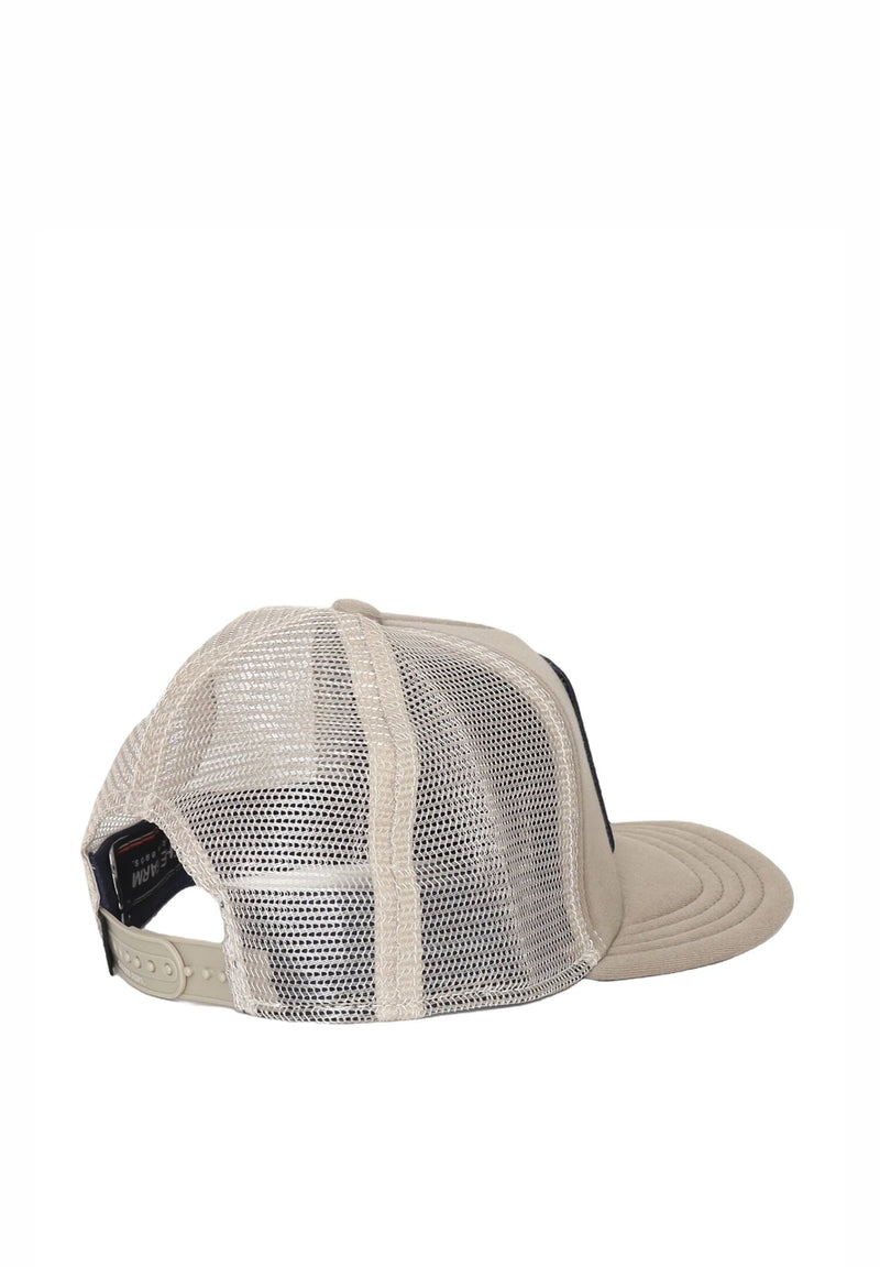 Cappello trucker Goorin Bros coniglio beige bambino ragazzo snapback - TORTORA | CammarataMode