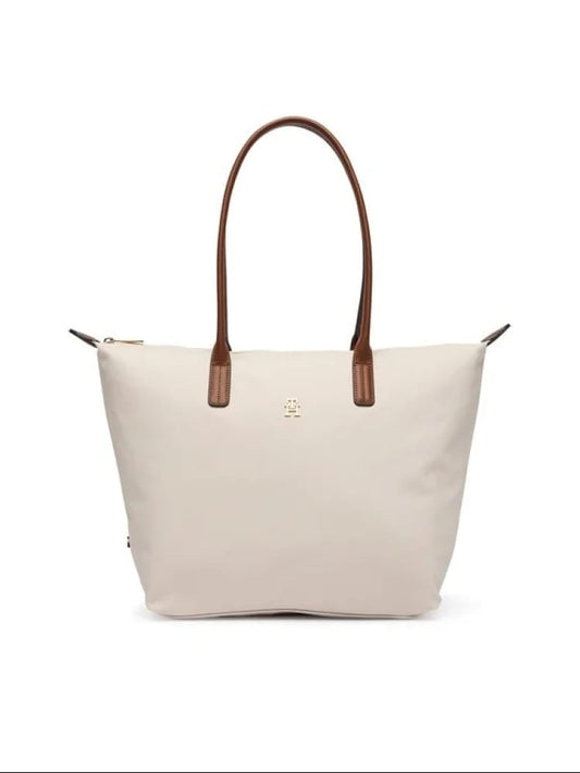 Tommy Hilfiger borsa ecru donna mini logo | Misure: 48 x 32 x 14 cm