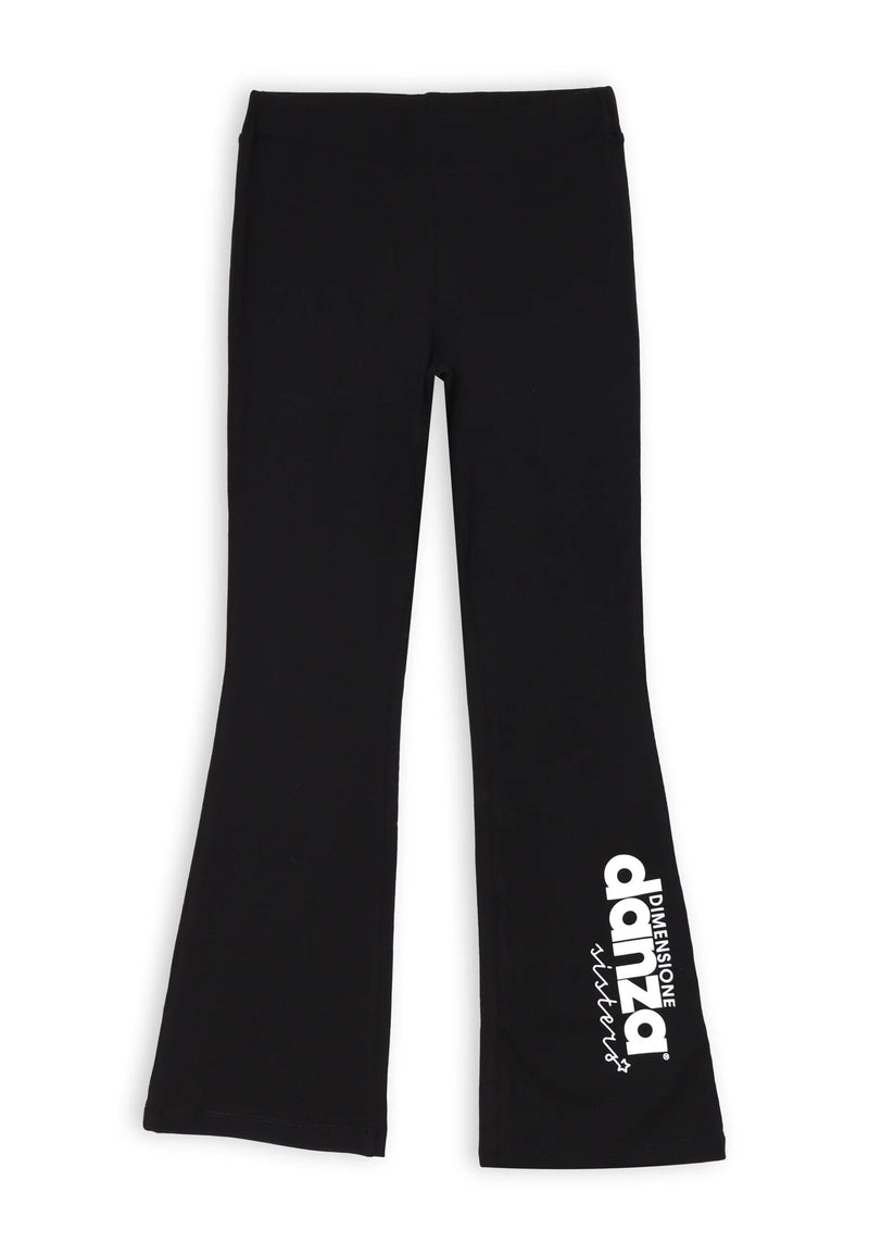 Black complete Danza size girl with white print summer 2025 - NERO | CammarataMode