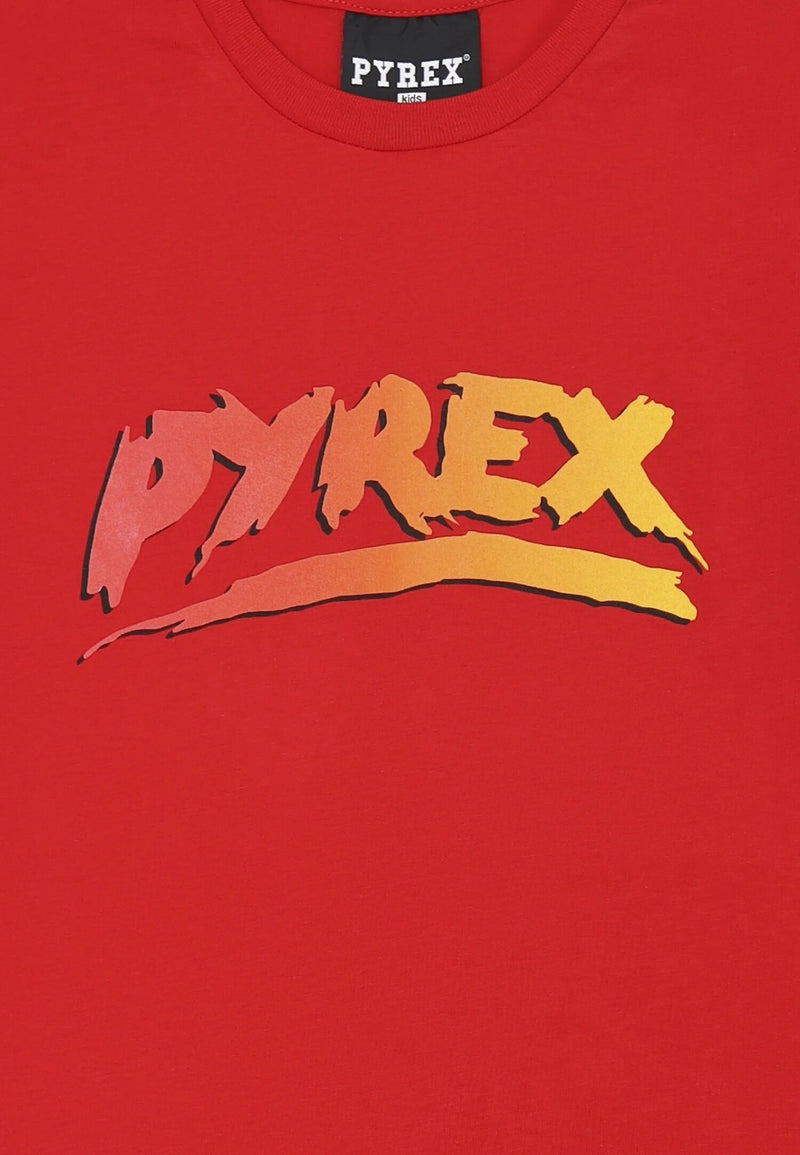 Pyrex Completo Bambino Rosso 2 Pezzi Cotone Stagione Estiva - ROSSO | CammarataMode