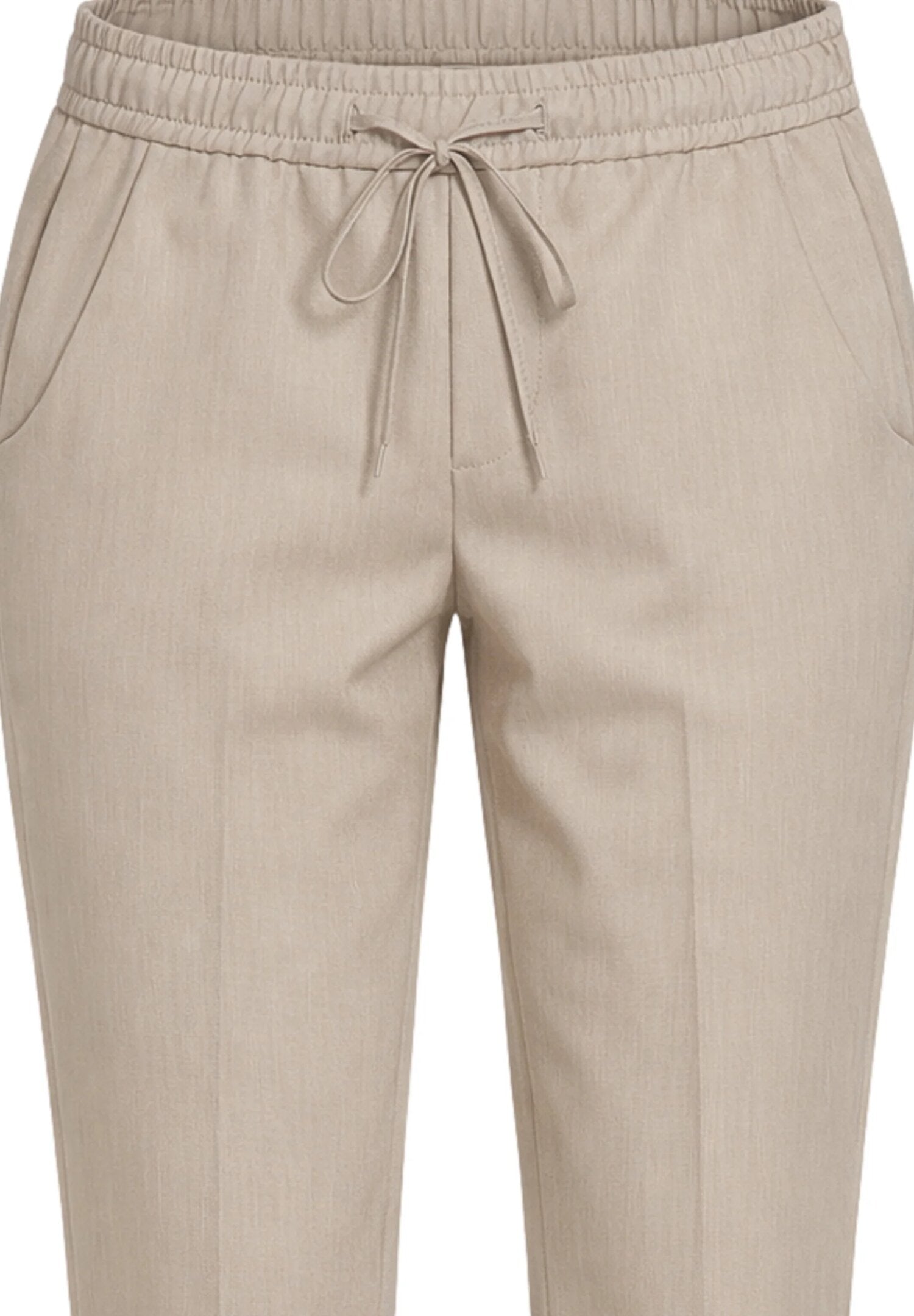 Overd Pantalone Con Laccio Beige Bambino Vita Regolabile - OK1807SP_