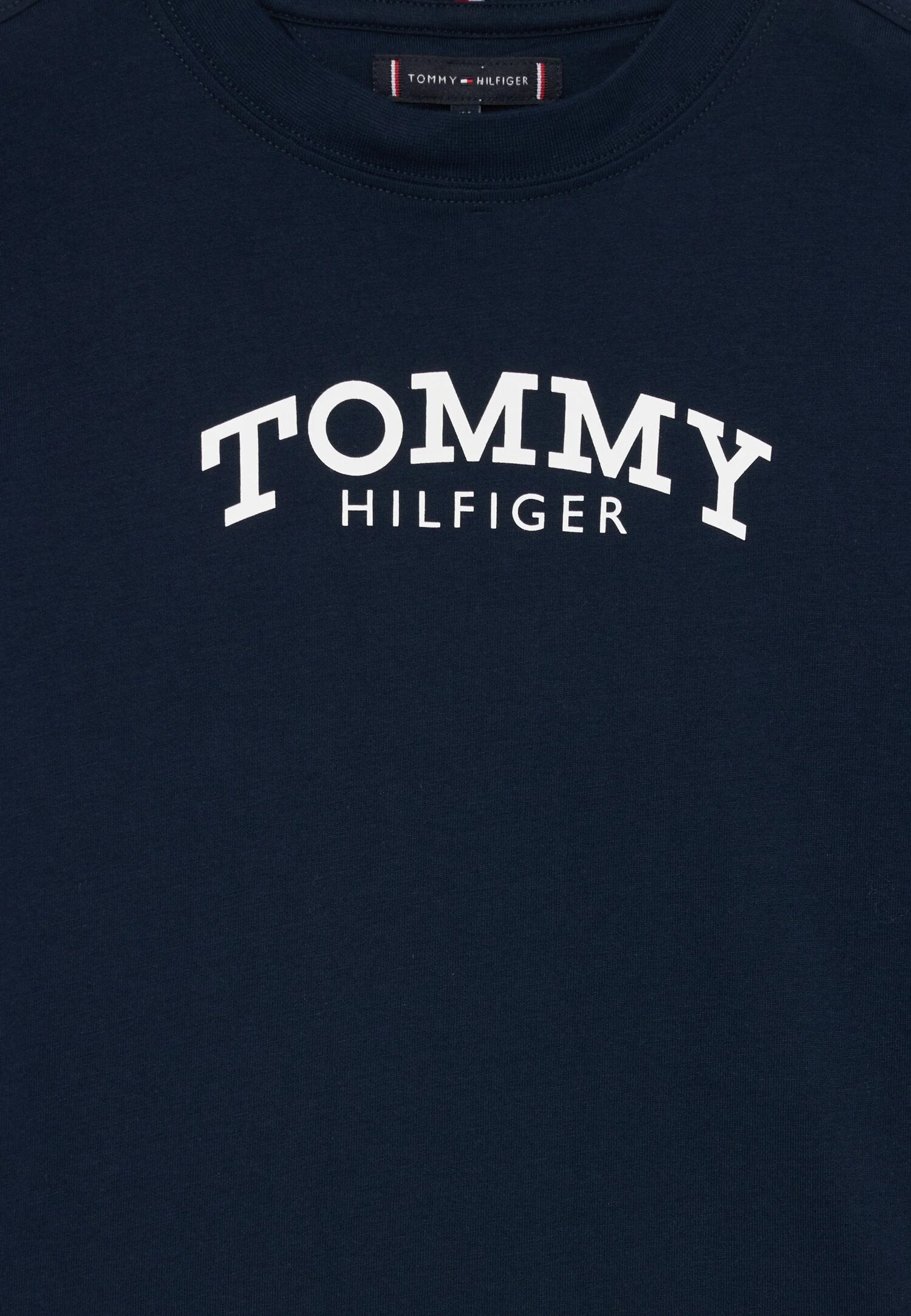 Tommy Hilfiger Tshirt Ragazzo Blu Maniche Lunghe Scuola PE26