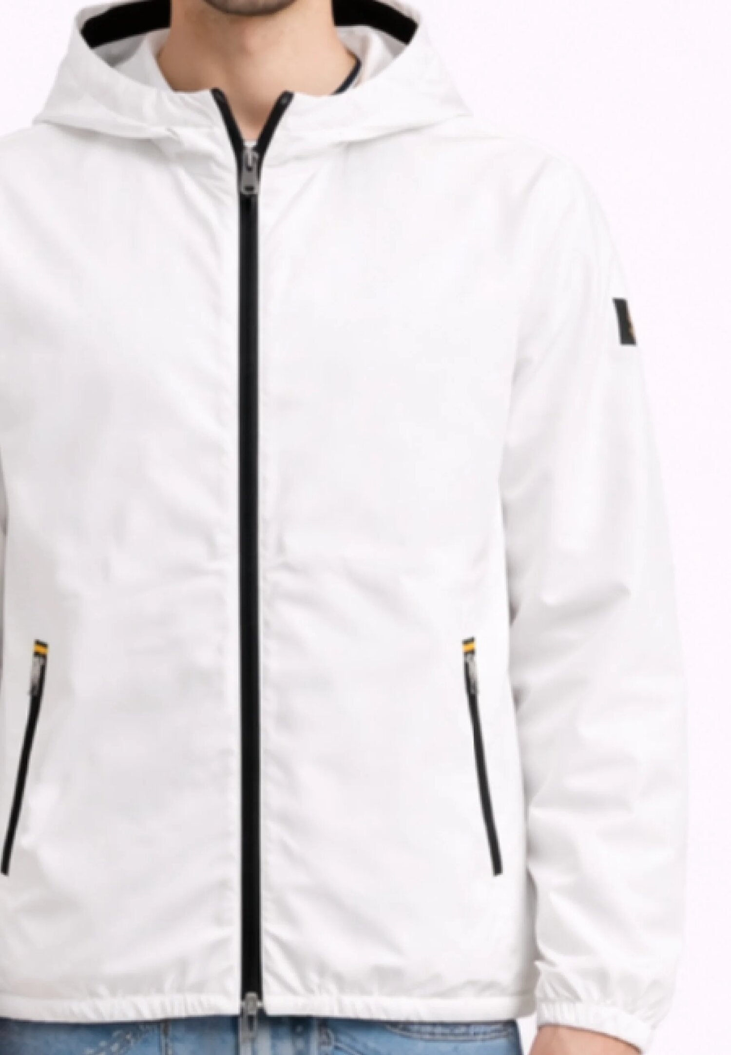 Ciesse Piumini Giubbotto Leggero Con Cappuccio Bianco Uomo CASPER_