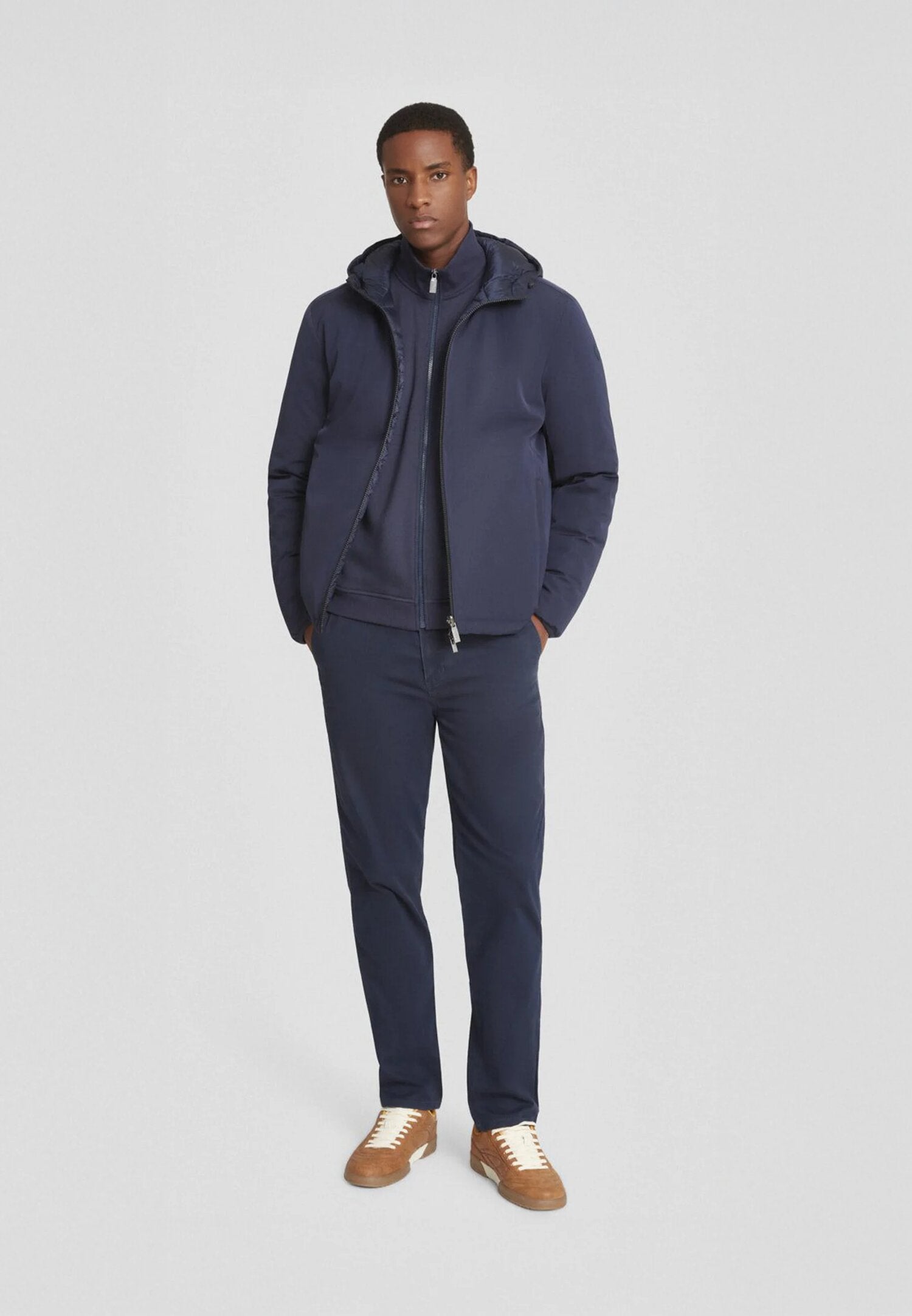 Ciesse Piumini Giubbotto Nero Uomo In Nylon Reversibile Elegante AI25