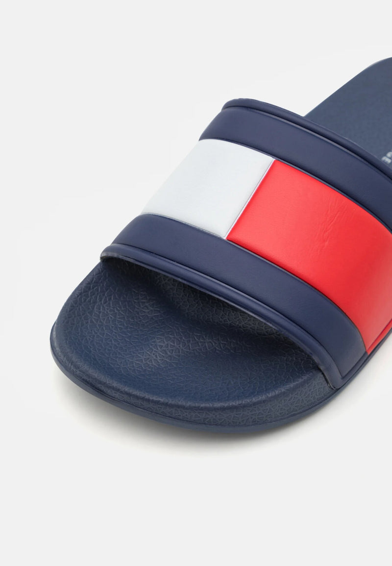 Ciabatte da mare blu Tommy Hilfiger Kids unisex primavera estate 2025 - BLU | CammarataMode