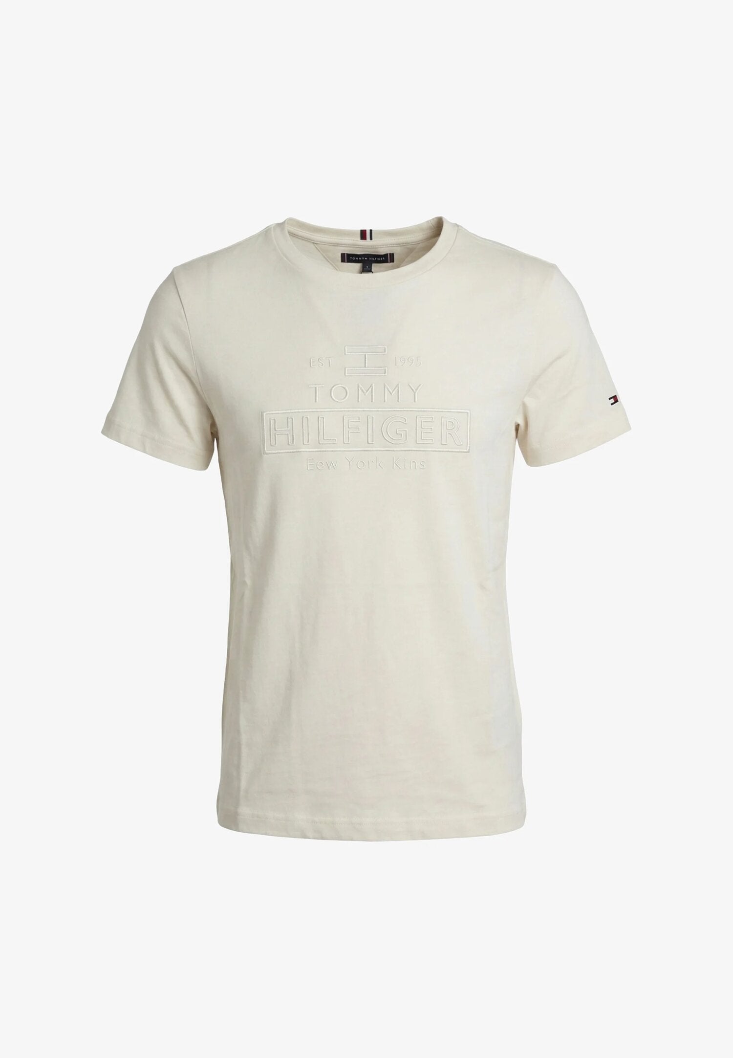 Tommy Hilfiger Tshirt Ragazzo Panna KB0KB10367YBH_