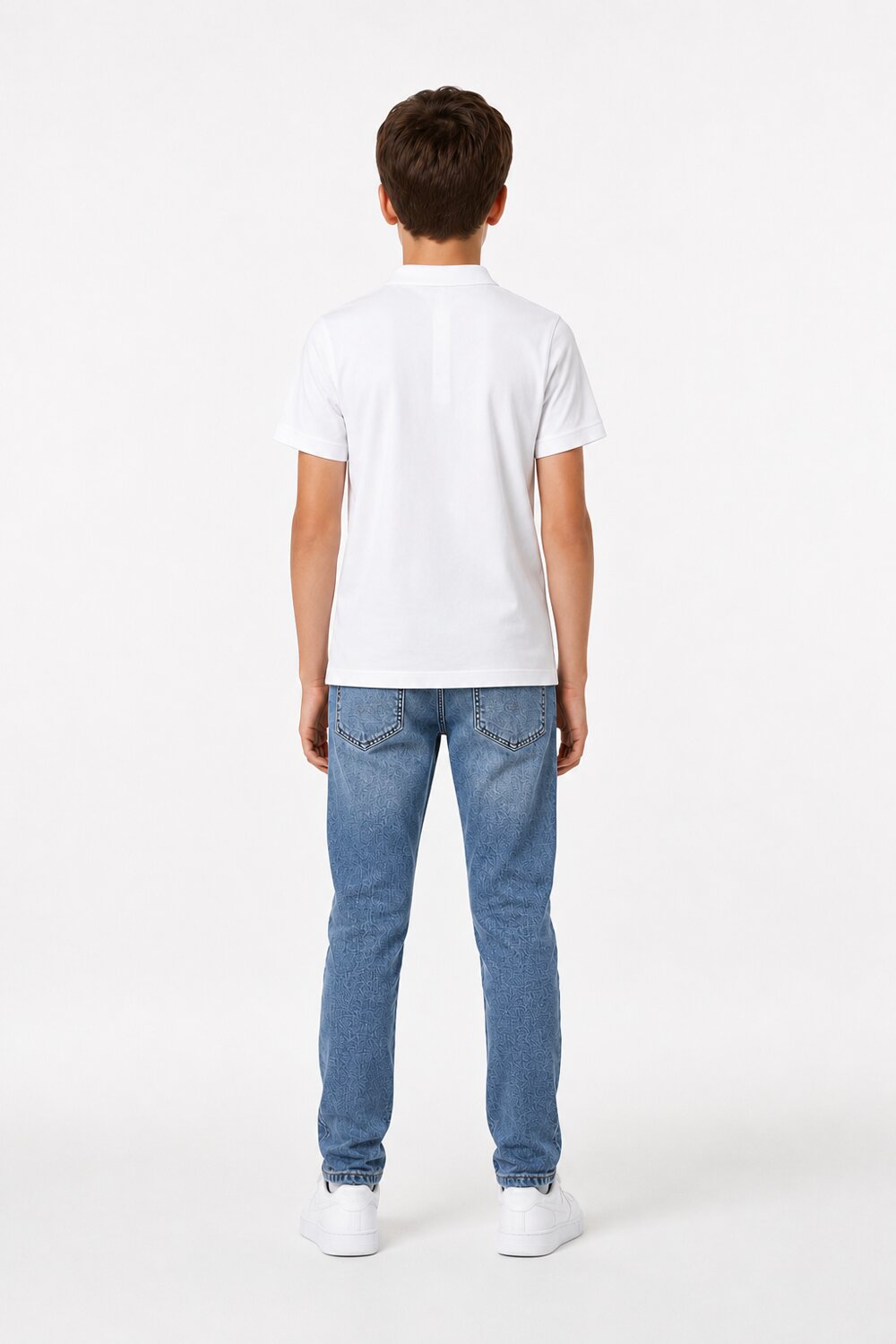 John Richmond Tshirt Panna Logo Piccolo Bambino RBP26005TS_