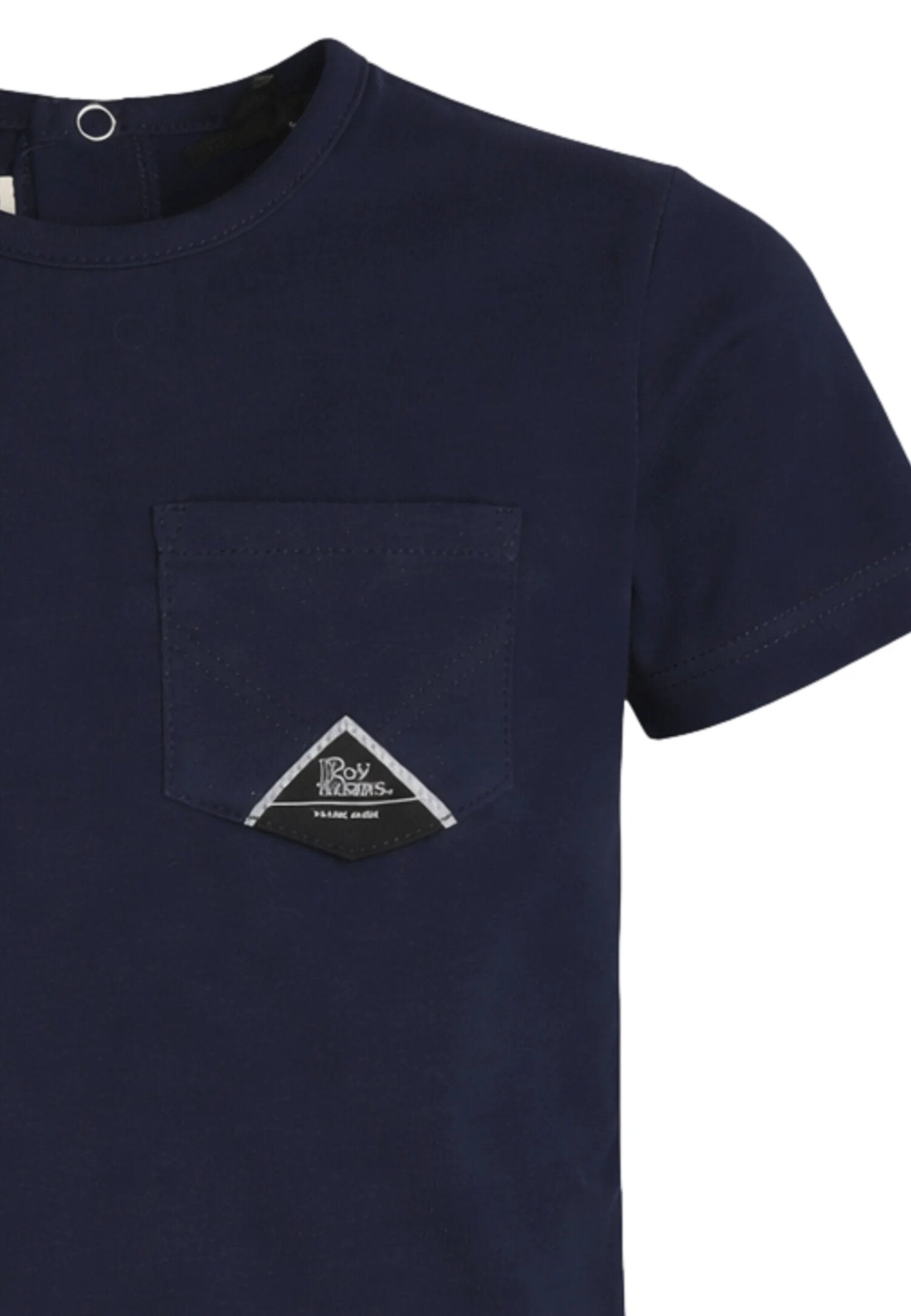 Roy Roger's Tshirt Blu Neonato Maniche Corte Primaverile In Cotone RG188B_