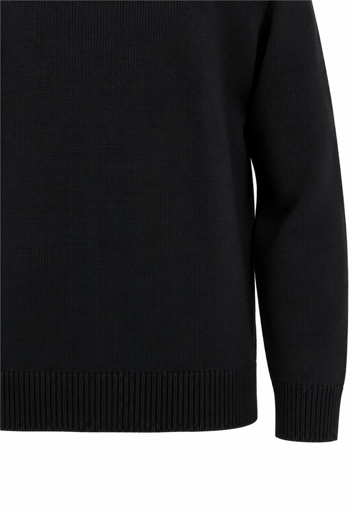 OVERD MAGLIONE NERO A COLLO ALTO Bambini e ragazzi OK101SMG.NE_
