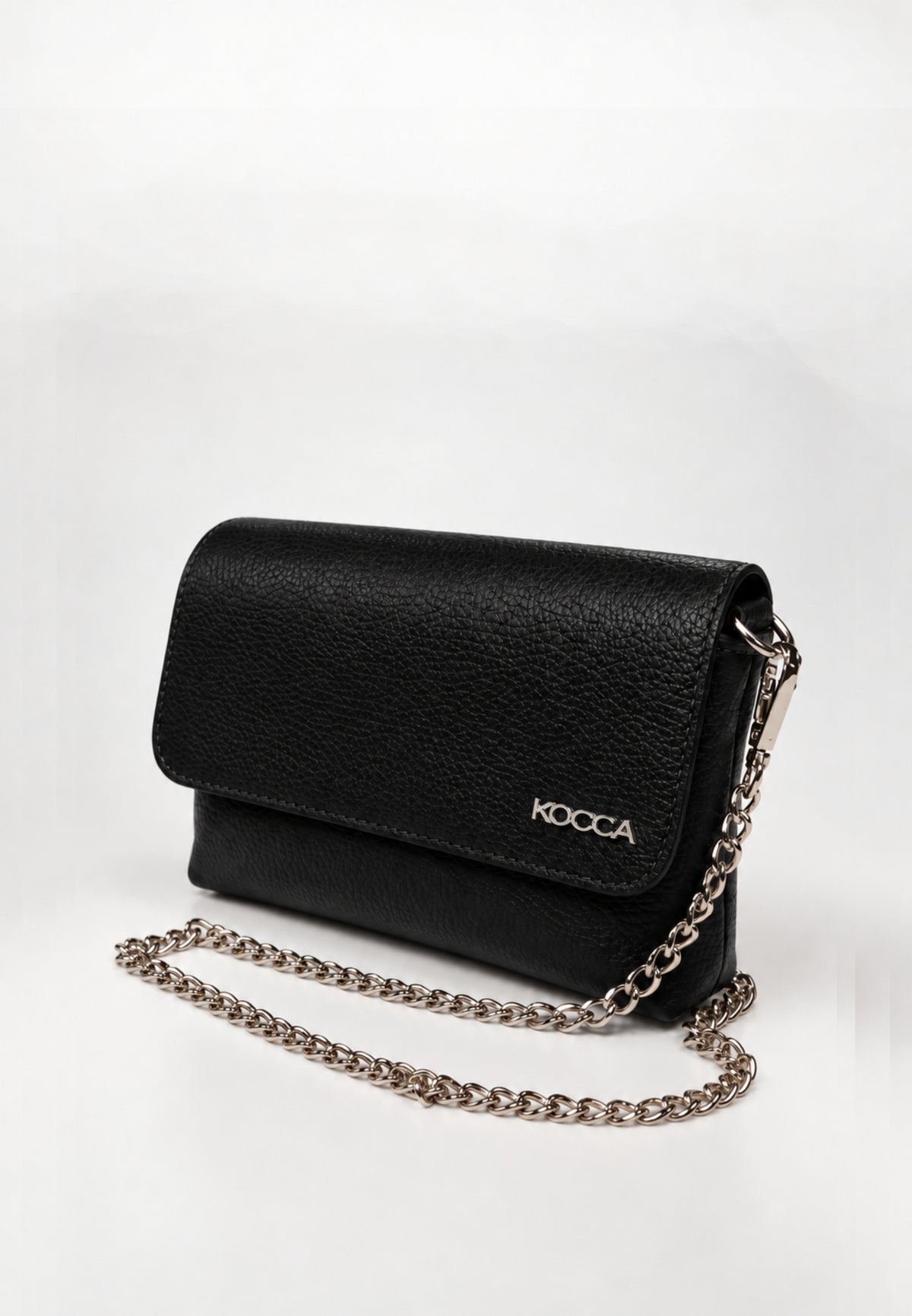 Kocca borsa NERA con tracolla a catenina e manico Bambine e ragazze yenna.ne_