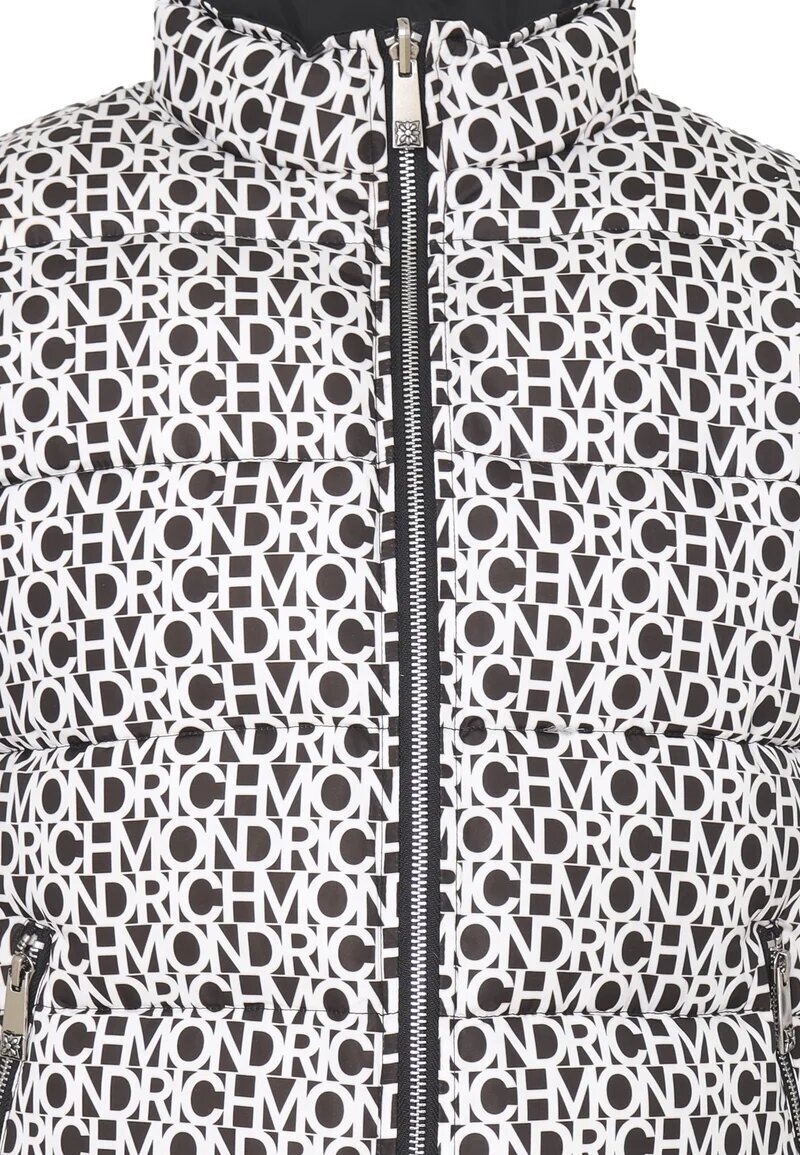 John Richmond giacca invernale da bambino black stampa 2-16 anni