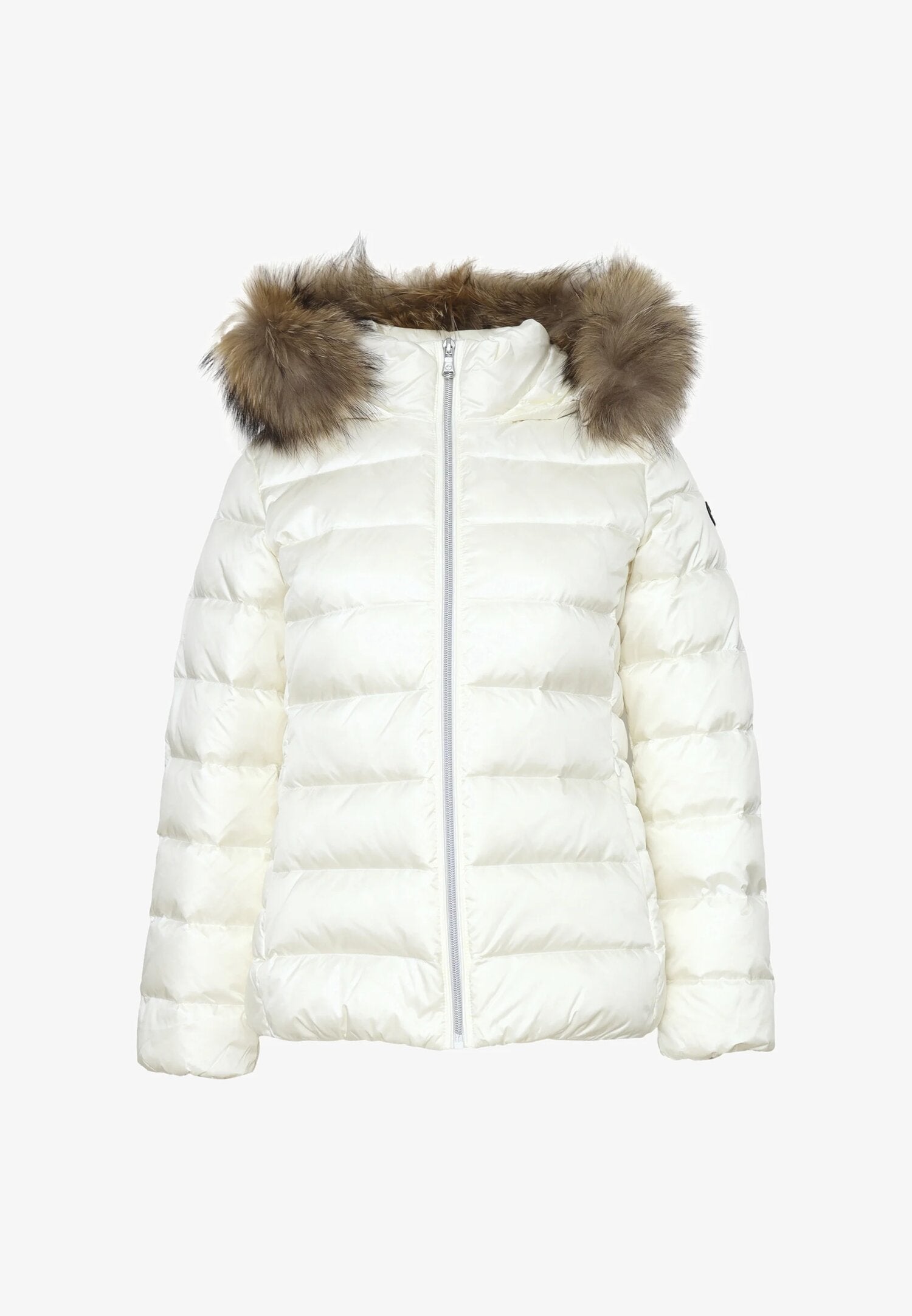 Canadiens Giubbotto Bambina In Nylon Con Pelliccia Sportivo AI25