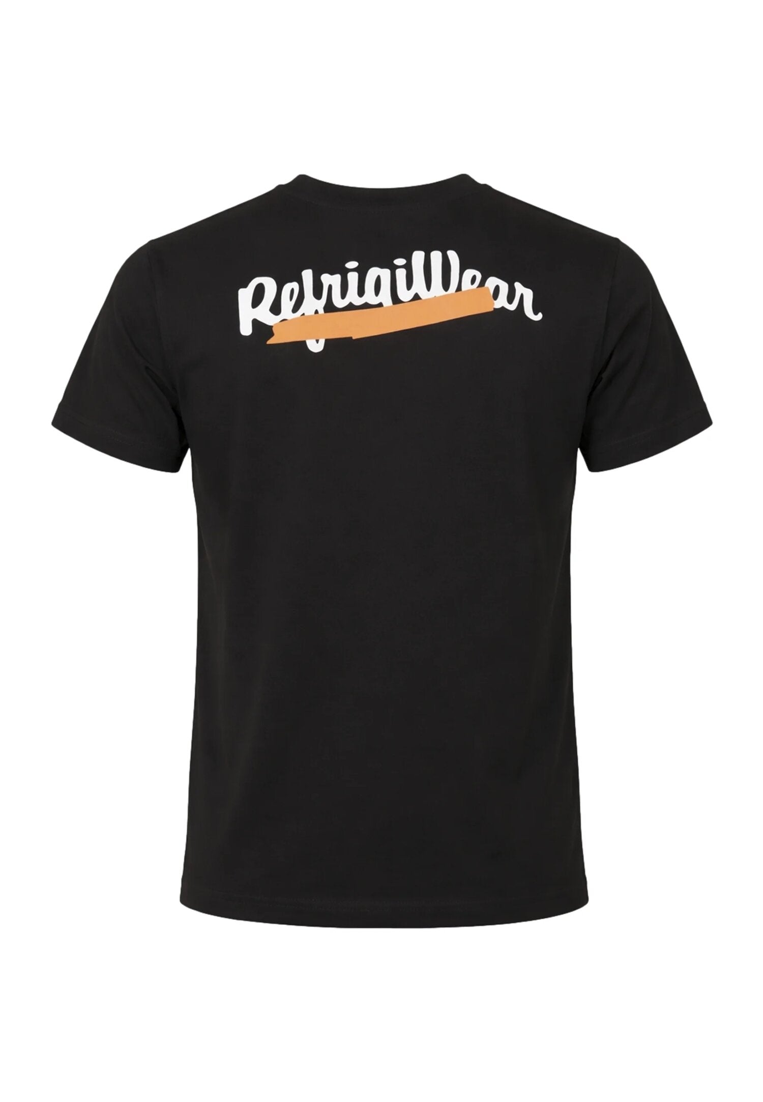 Refrigiwear Completo Nero Logo Patch Bambino Maniche Corte - R1553T+R1554P_
