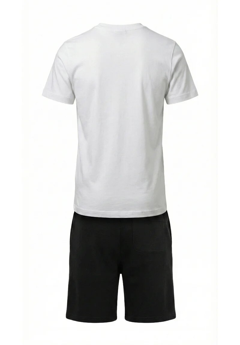 Diesel Completo Bianco/nero Ragazzo Girocollo Sportivo In Cotone TXDIEGO+PXGI