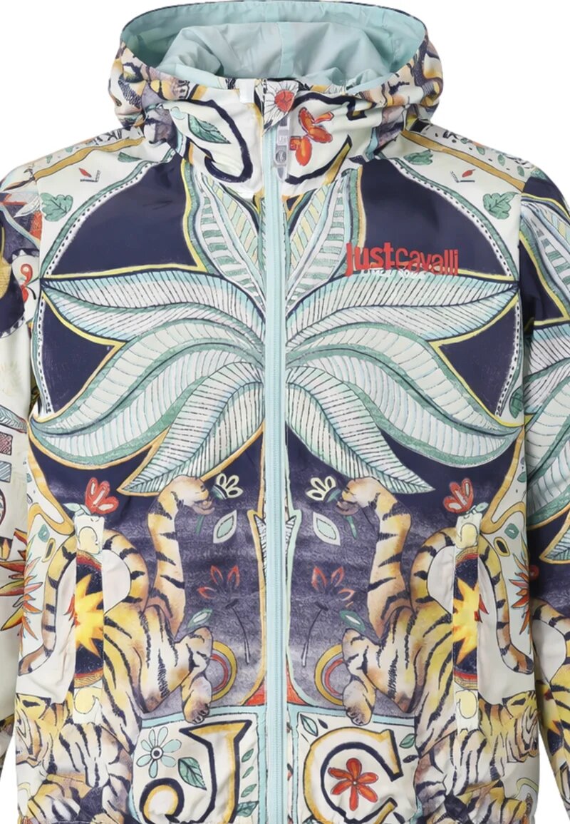 Just Cavalli Giubbotto Leggero Fantasia Logo Jc Bambino JBP26181KW_