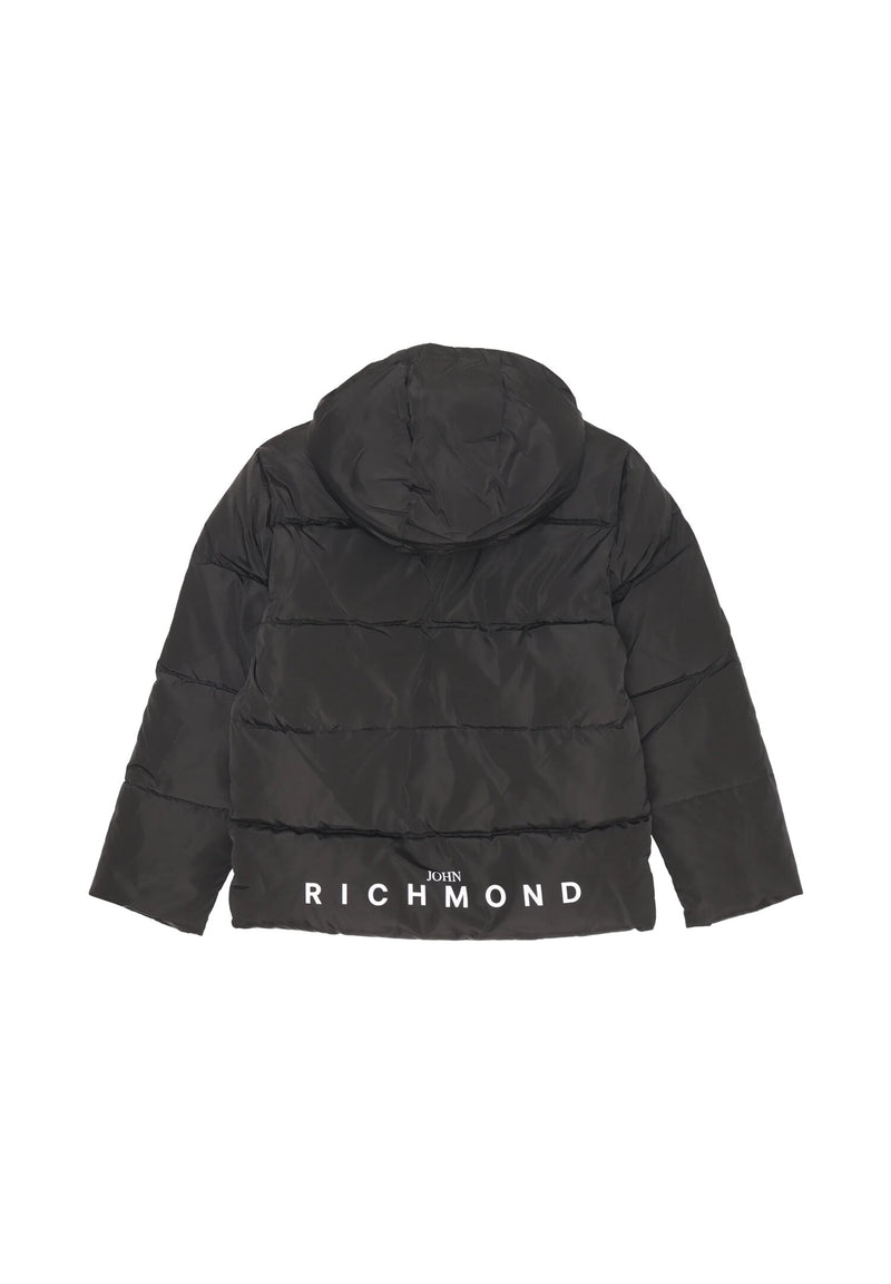 John Richmond Giacca Invernale Bambino Maiori Nera con Cappuccio -Taglie 2-16 - NERO | CammarataMode