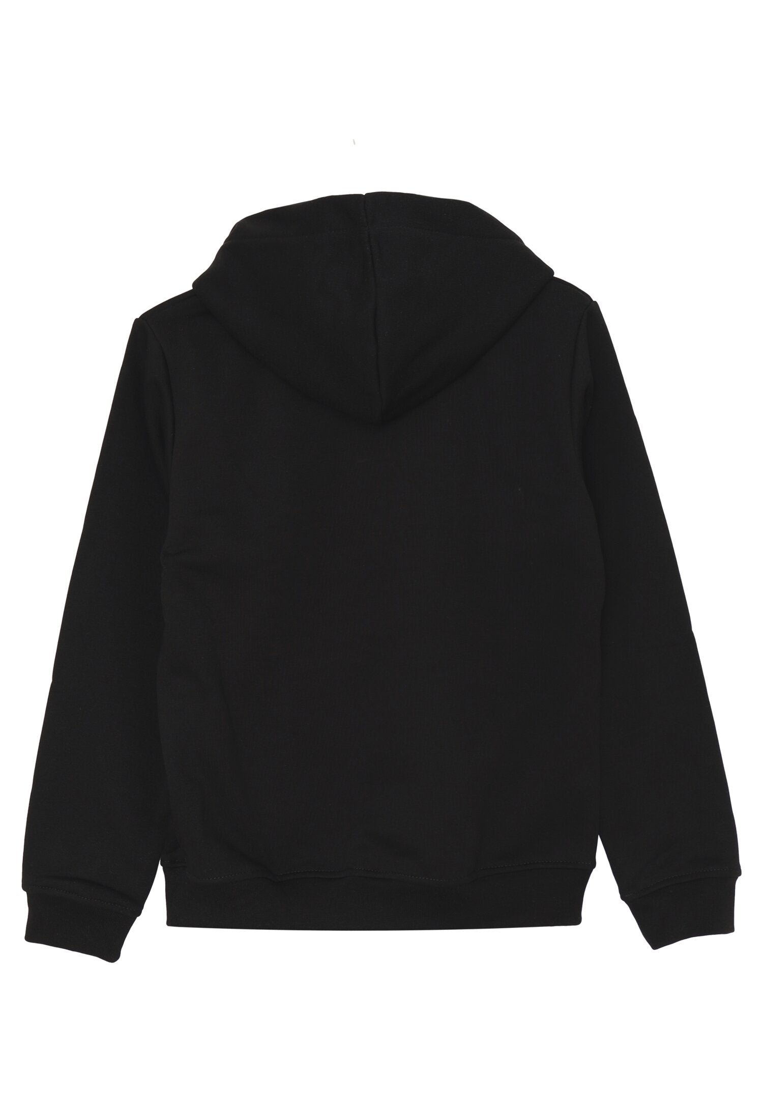 Icon Felpa Nero Bambino In Cotone Con Cappuccio Passeggio AI25