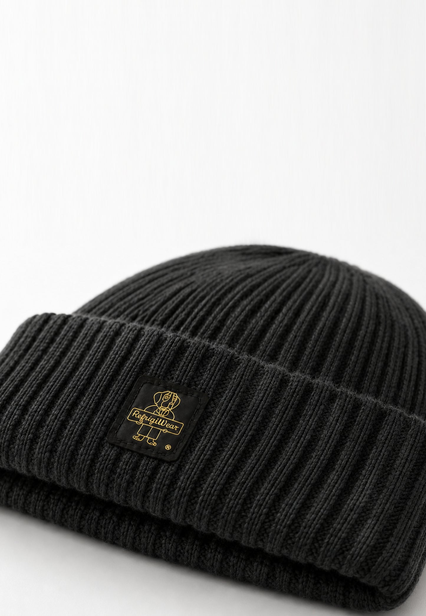 REFRIGIWEAR CAPPELLO GRIGIO IN LANA CON LOGO Uomo colorado hat.grig_