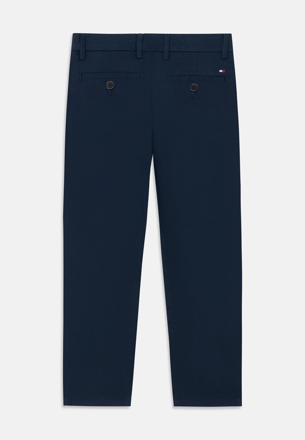 TOMMY HILFIGER – Pantaloni Chino Neonato in Cotone Stretch – Blu Navy