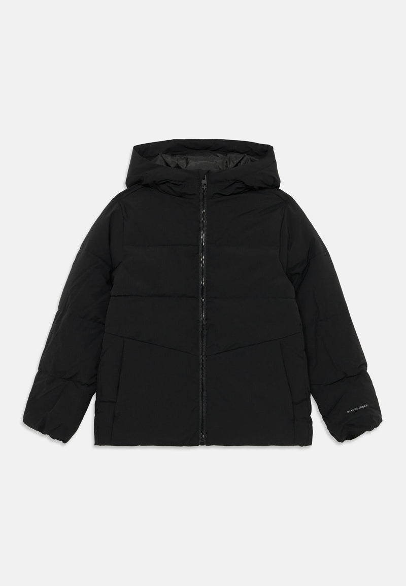 Jack & Jones giacca invernale nera bambino e ragazzo imbottita - NERO | CammarataMode
