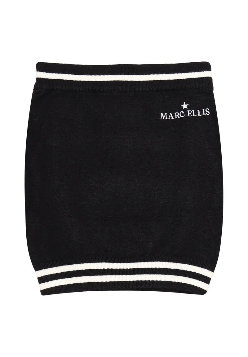 Marc Ellis Completo Nero Bambina In Maglia Girocollo Elegante AI25