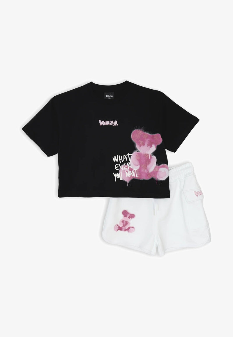 Disclaimer complete black and white girl spring-summer 2025 - BLACK | CammarataMode